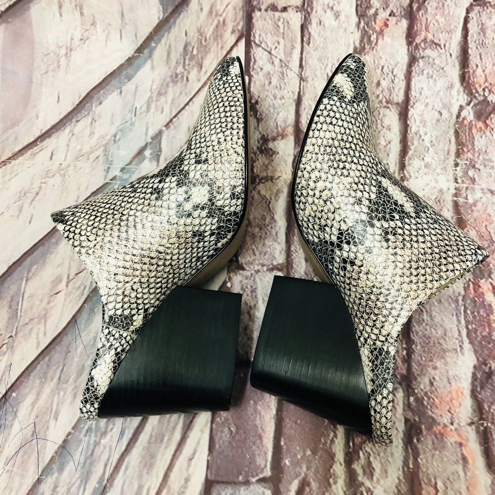 Able Local + Global Snakeskin Pattern Leather Mul… - image 8